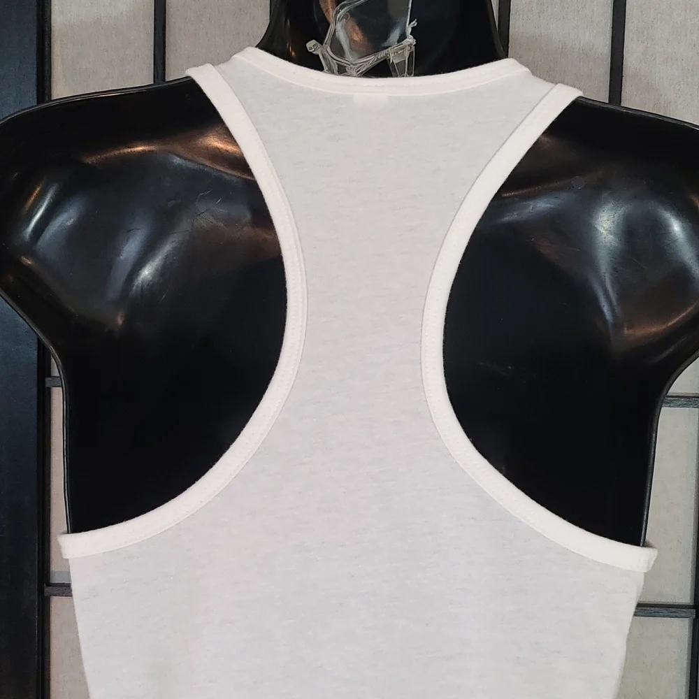 NWOT Next Level White Tank Top - Picture 6 of 8